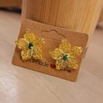 Topo bronce flor filigrana BB0458