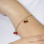 Pulcera rodio balin cerezas 18R91152