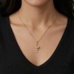 cadena rodio dije flamingo 12R1852