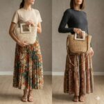 Bolso cartera tejido iraka procesada DK0552