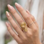 Anillo bronce espiral 38B7206